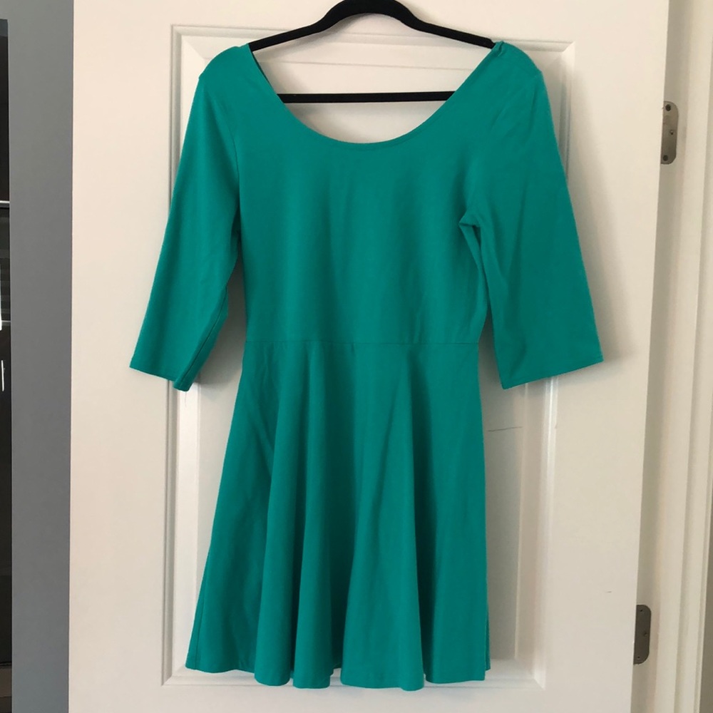 Never worn teal Express dress
